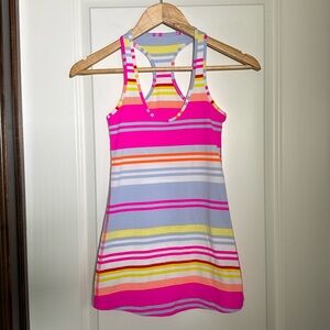 Lululemon striped tank